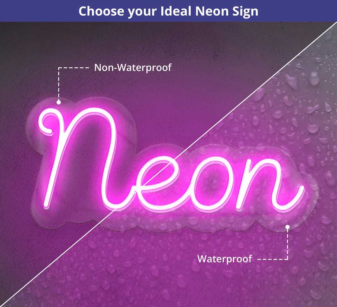 Open Business Logo Neon Sign