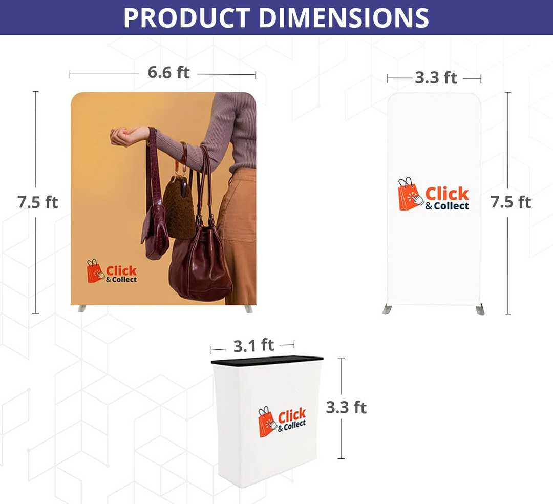 3 m Trade Show Booth - Design 9