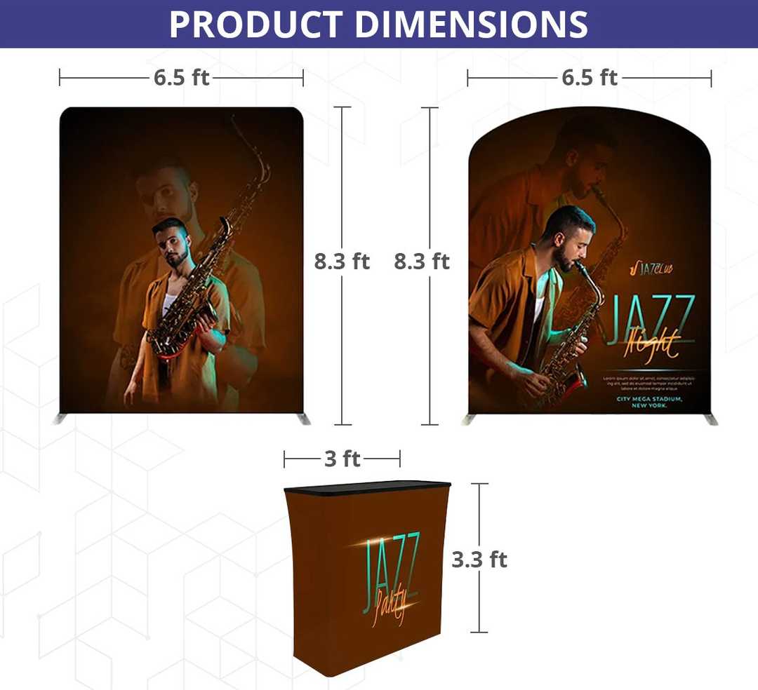 6 m Trade Show Booth - Design 4