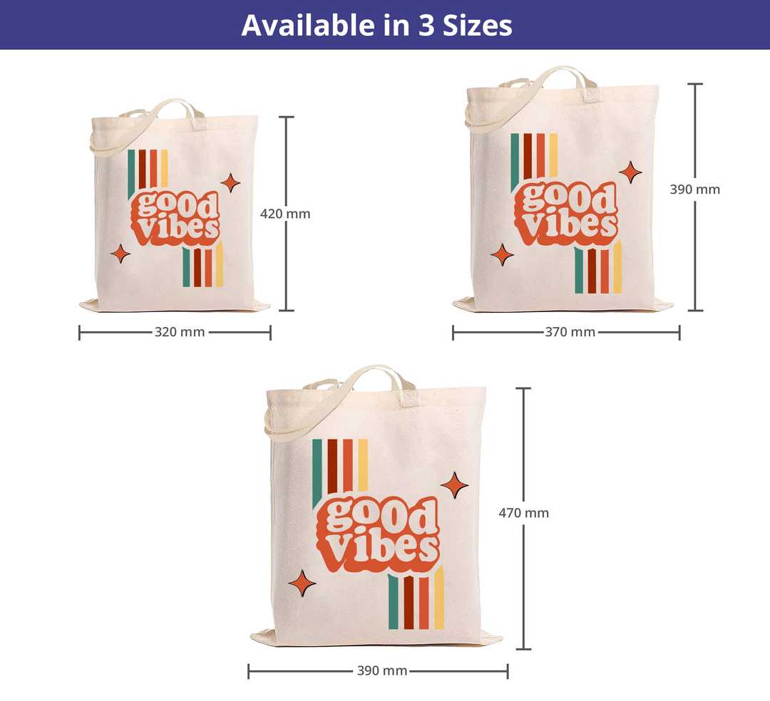 Canvas Tote Bags - Printed