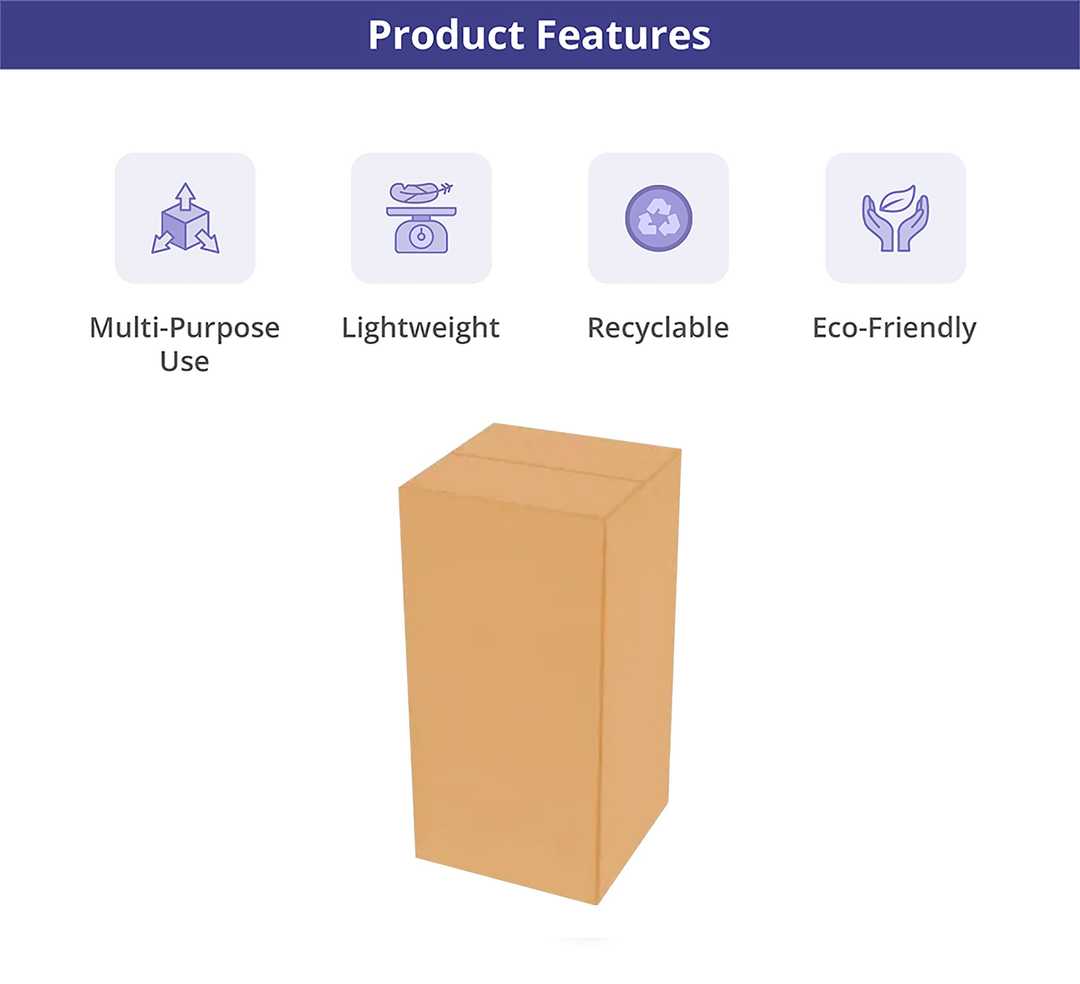 Tall Boxes - Brown