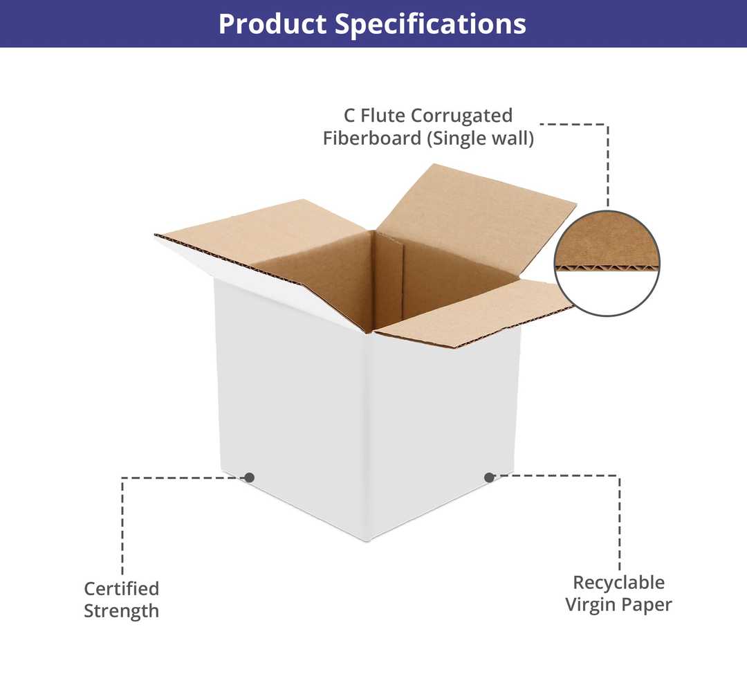 Shipping Boxes - White