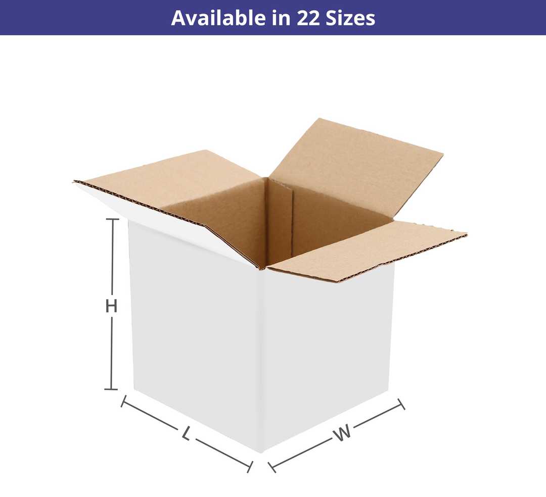 Shipping Boxes - White