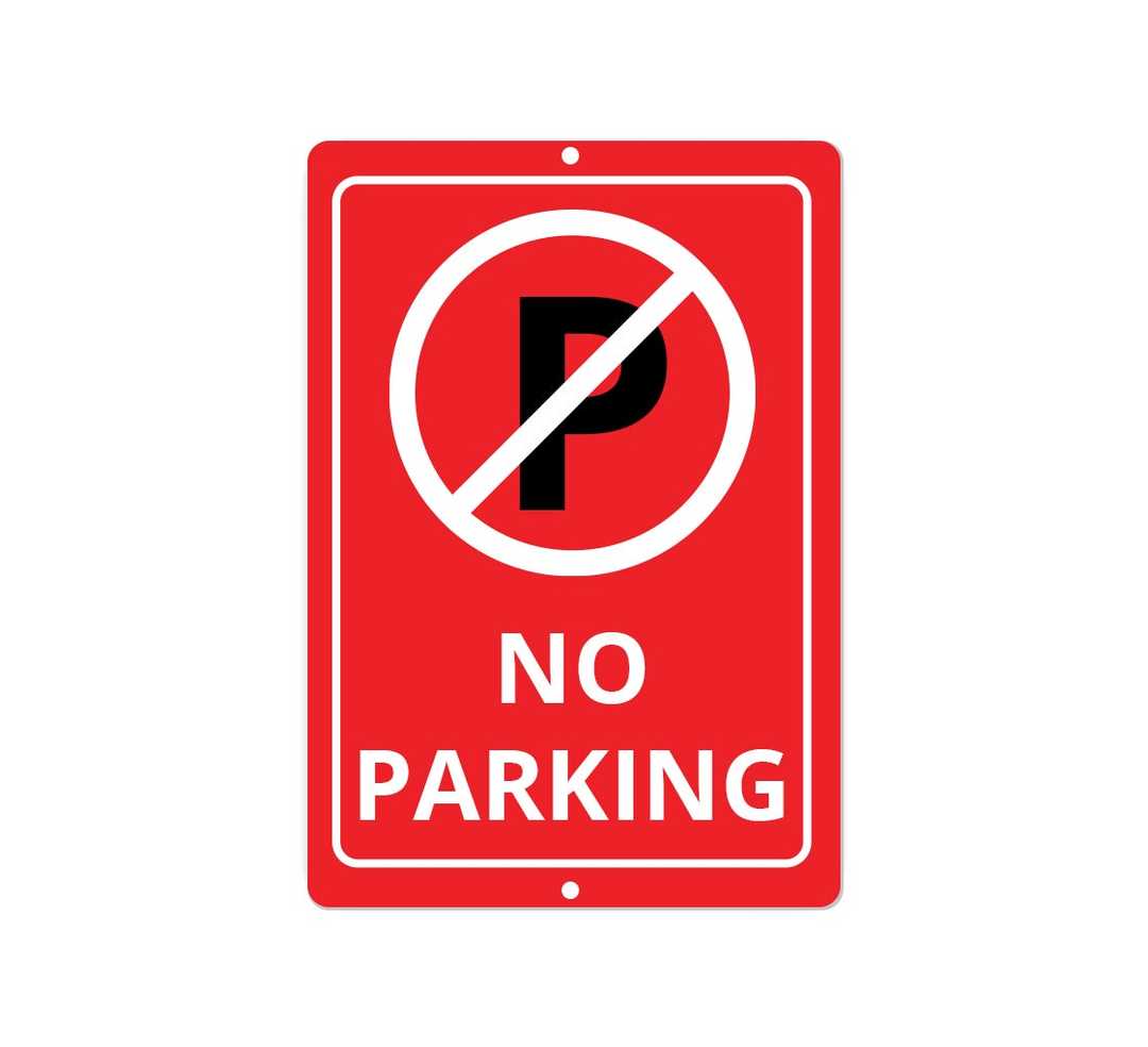 No Parking Signs