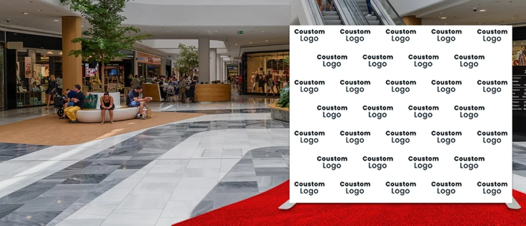 Step and repeat banner